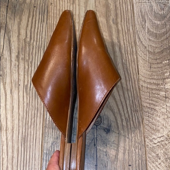 Madewell Brown Leather Mules - Picture 6 of 6
